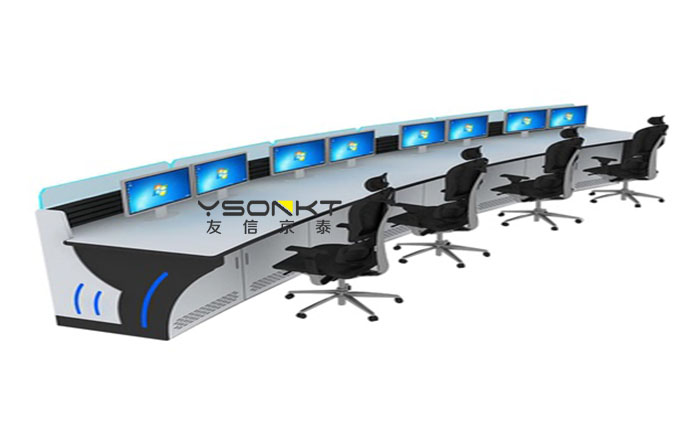 雙屏四工位操作臺(tái) 雙屏四工位操作臺(tái)